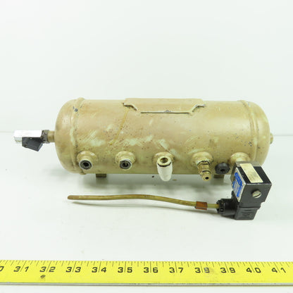 Bomeca 2.5 Liter Steel Air Holding Tank Reservoir 11 Bar W/ Valve