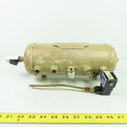 Bomeca 2.5 Liter Steel Air Holding Tank Reservoir 11 Bar W/ Valve