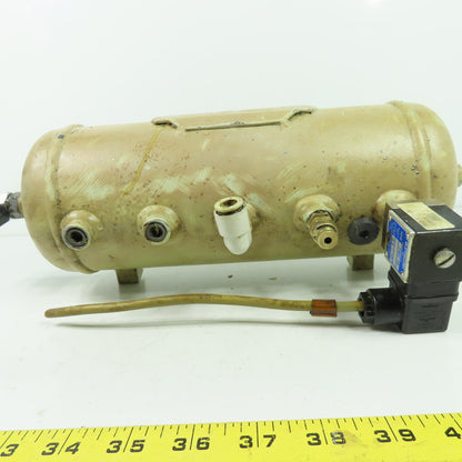 Bomeca 2.5 Liter Steel Air Holding Tank Reservoir 11 Bar W/ Valve
