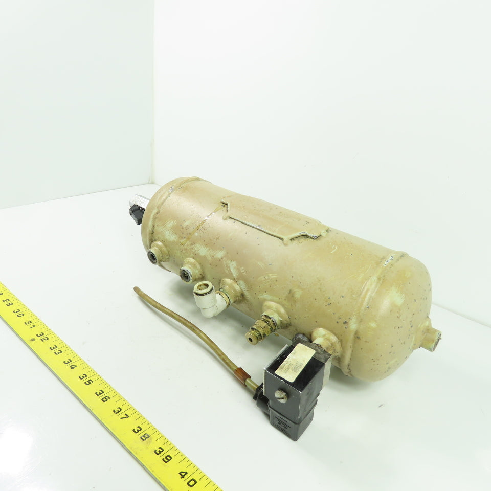 Bomeca 2.5 Liter Steel Air Holding Tank Reservoir 11 Bar W/ Valve