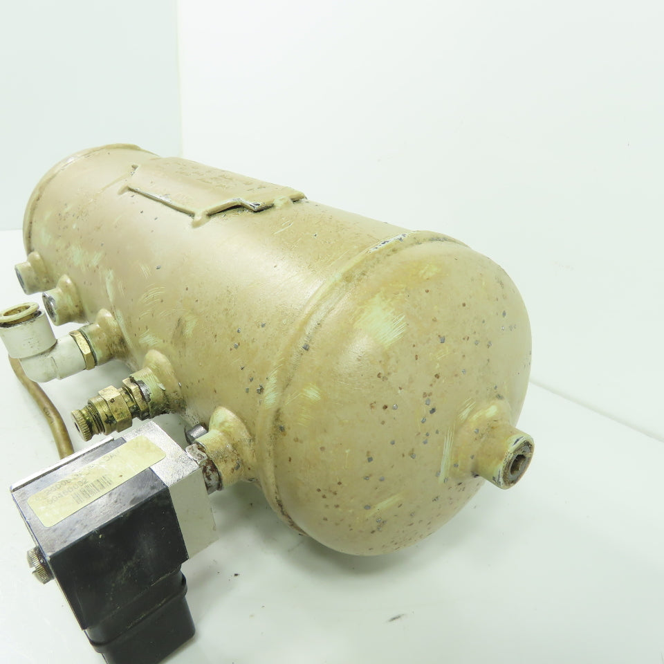Bomeca 2.5 Liter Steel Air Holding Tank Reservoir 11 Bar W/ Valve