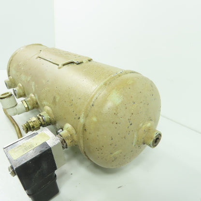 Bomeca 2.5 Liter Steel Air Holding Tank Reservoir 11 Bar W/ Valve