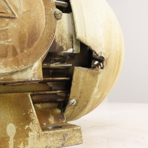 Thien & Co DKV132S1802 663603 AC Electric Motor 380V 3PH 60HZ 3450RPM 38mm 25A
