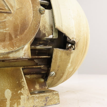 Thien & Co DKV132S1802 663603 AC Electric Motor 380V 3PH 60HZ 3450RPM 38mm 25A