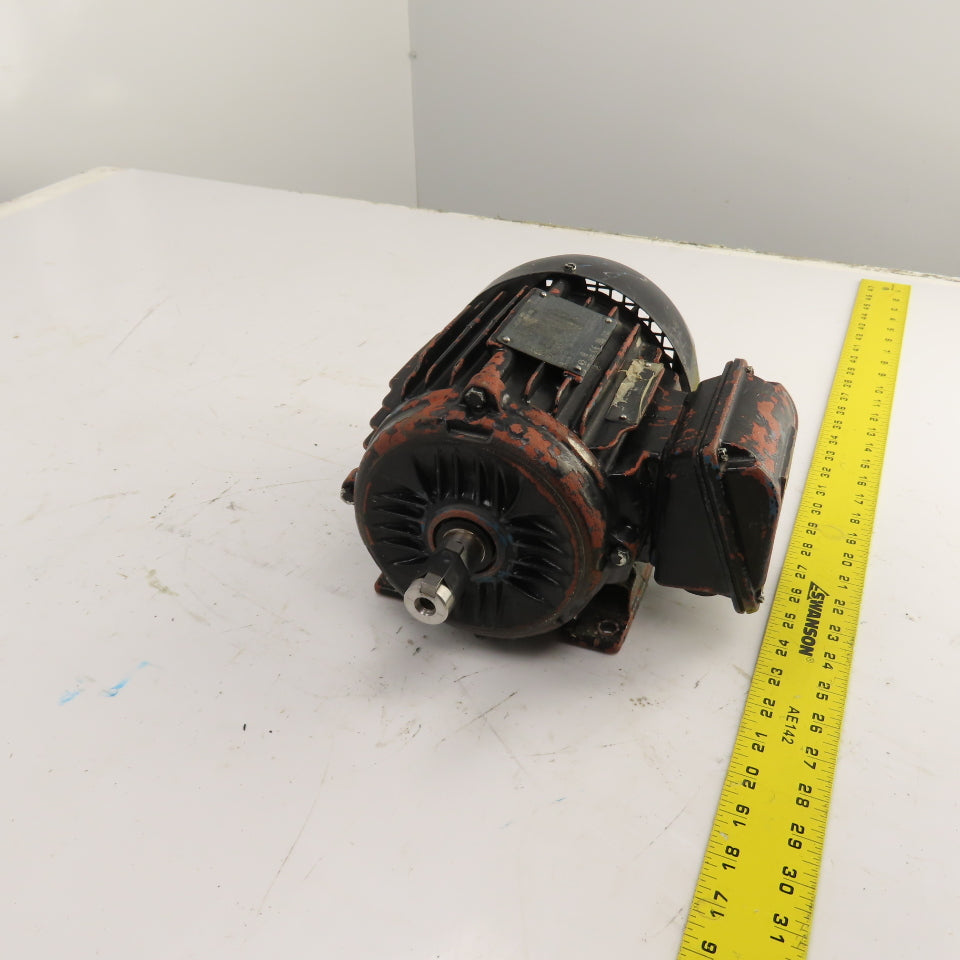 Weg Lenze TE1BF0X0 1.8kW AC Electric Motor 3435RPM 440-480V 3PH 90S-02 Frame