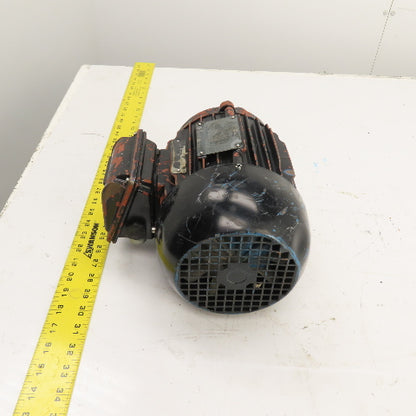 Weg Lenze TE1BF0X0 1.8kW AC Electric Motor 3435RPM 440-480V 3PH 90S-02 Frame