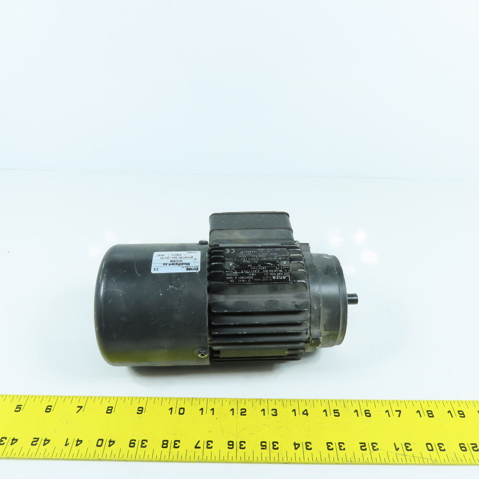 Lenze DERABR056-21 0.12kW AC Electric Motor 3400RPM 220/480V 3PH W/ 24VDC Brake