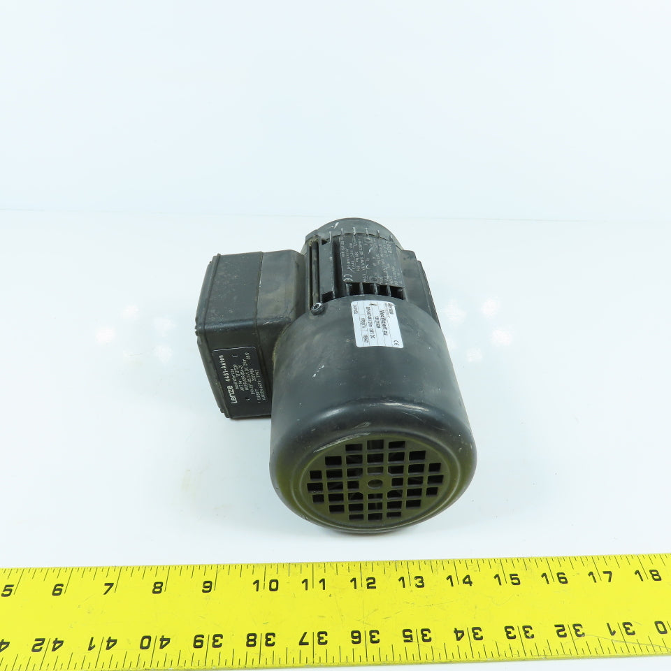 Lenze DERABR056-21 0.12kW AC Electric Motor 3400RPM 220/480V 3PH W/ 24VDC Brake