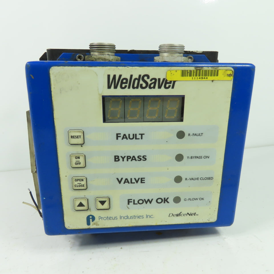 Proteus 9WS2WRAE-001A Weld Saver Flow Controller 24V 0.5A