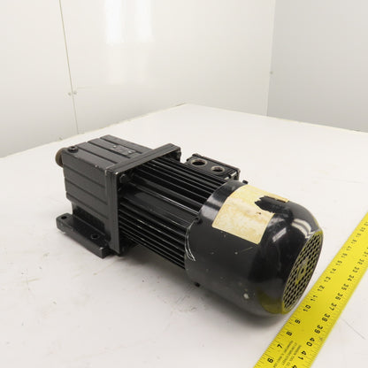 Lenze GST05-2 B VBR 080-32BR08E 0.75kW Inline Gear Motor 220/480V 3PH Tested