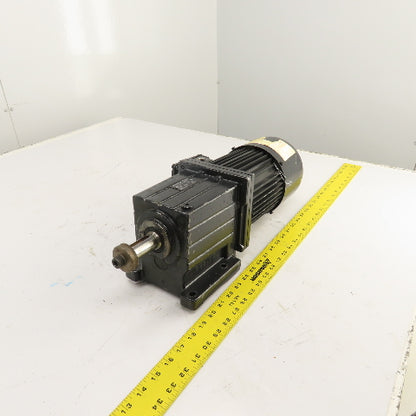 Lenze GST05-2 B VBR 080-32BR08E 0.75kW Inline Gear Motor 220/480V 3PH Tested