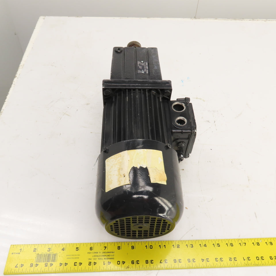 Lenze GST05-2 B VBR 080-32BR08E 0.75kW Inline Gear Motor 220/480V 3PH Tested