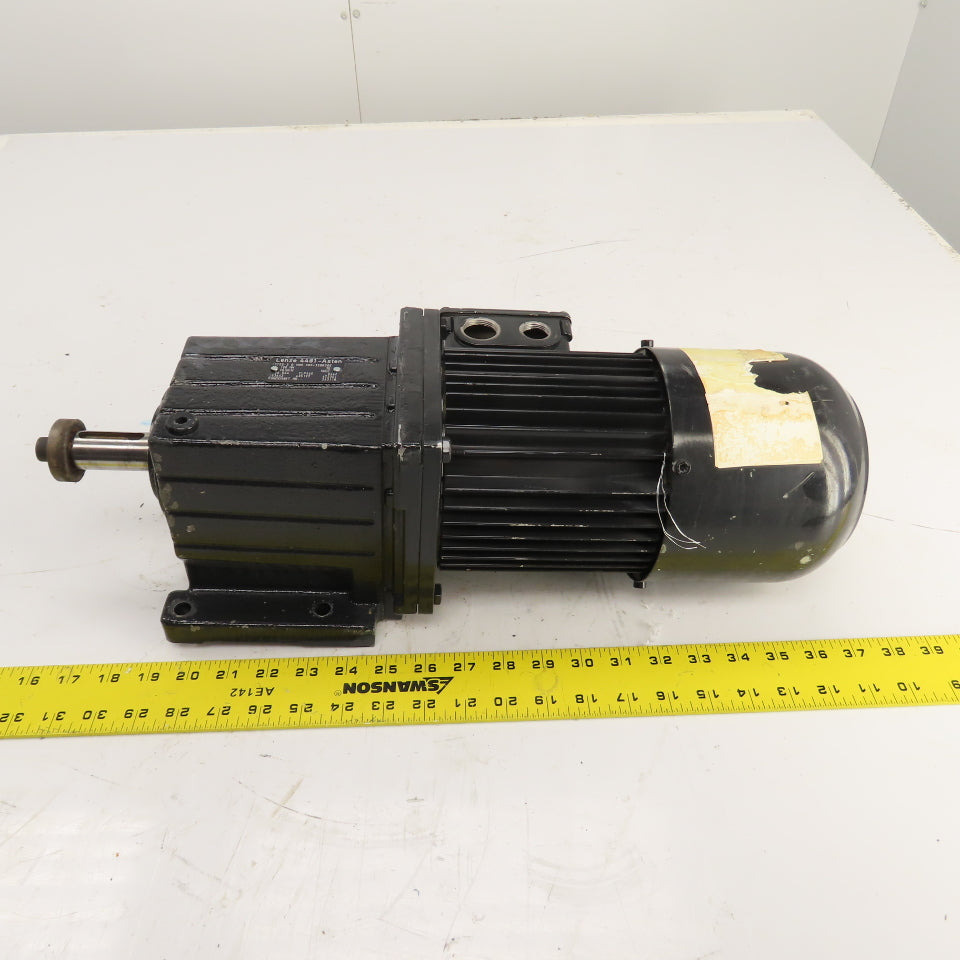 Lenze GST05-2 B VBR 080-32BR08E 0.75kW Inline Gear Motor 220/480V 3PH Tested
