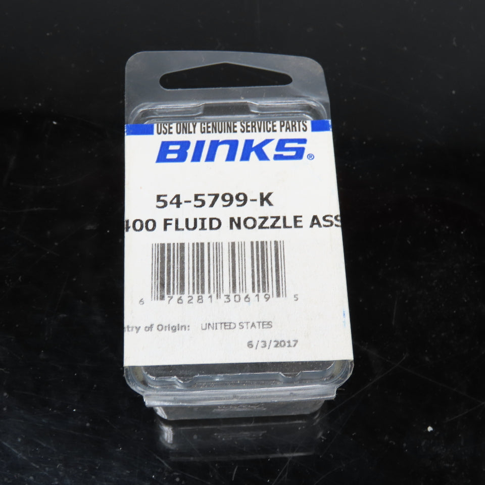 Binks 54-5799-K AA400 Fluid Nozzle Assembly