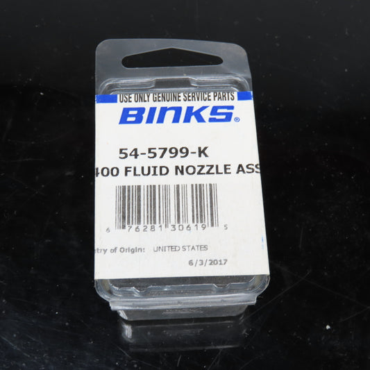 Binks 54-5799-K AA400 Fluid Nozzle Assembly