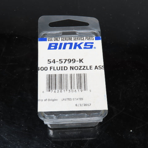Binks 54-5799-K AA400 Fluid Nozzle Assembly