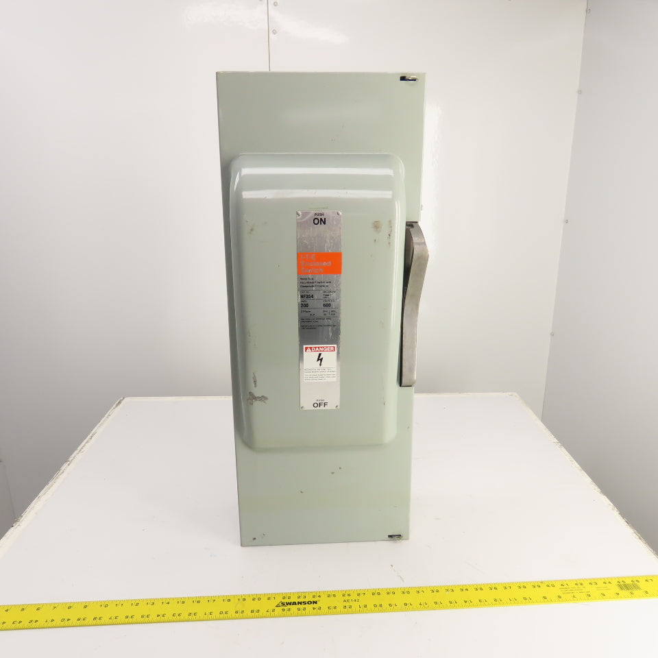 Siemens NF354 200A 600V Heavy Duty Non-Fusible Safety Disconnect Switch NOS