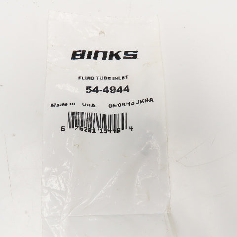 Binks 54-4944 Fluid Tube Inlet