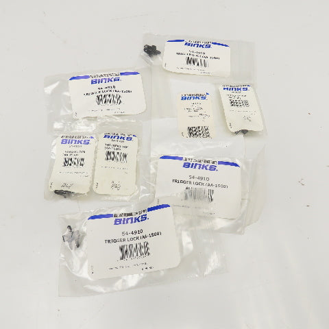 Binks 54-4910 Trigger Lock AA-1500 Lot Of 8