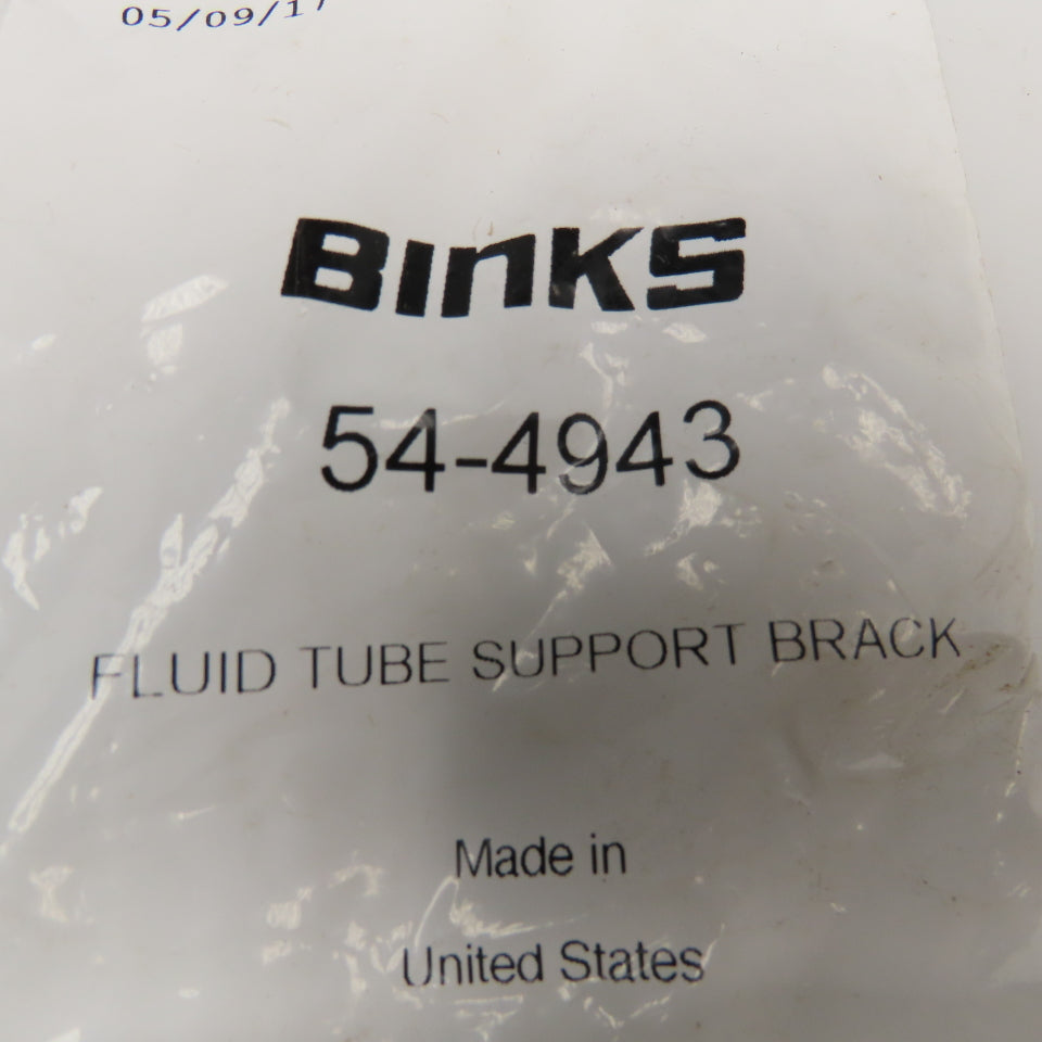 Binks 54-4943 Fluid Tube Support Bracket Lot Of 2