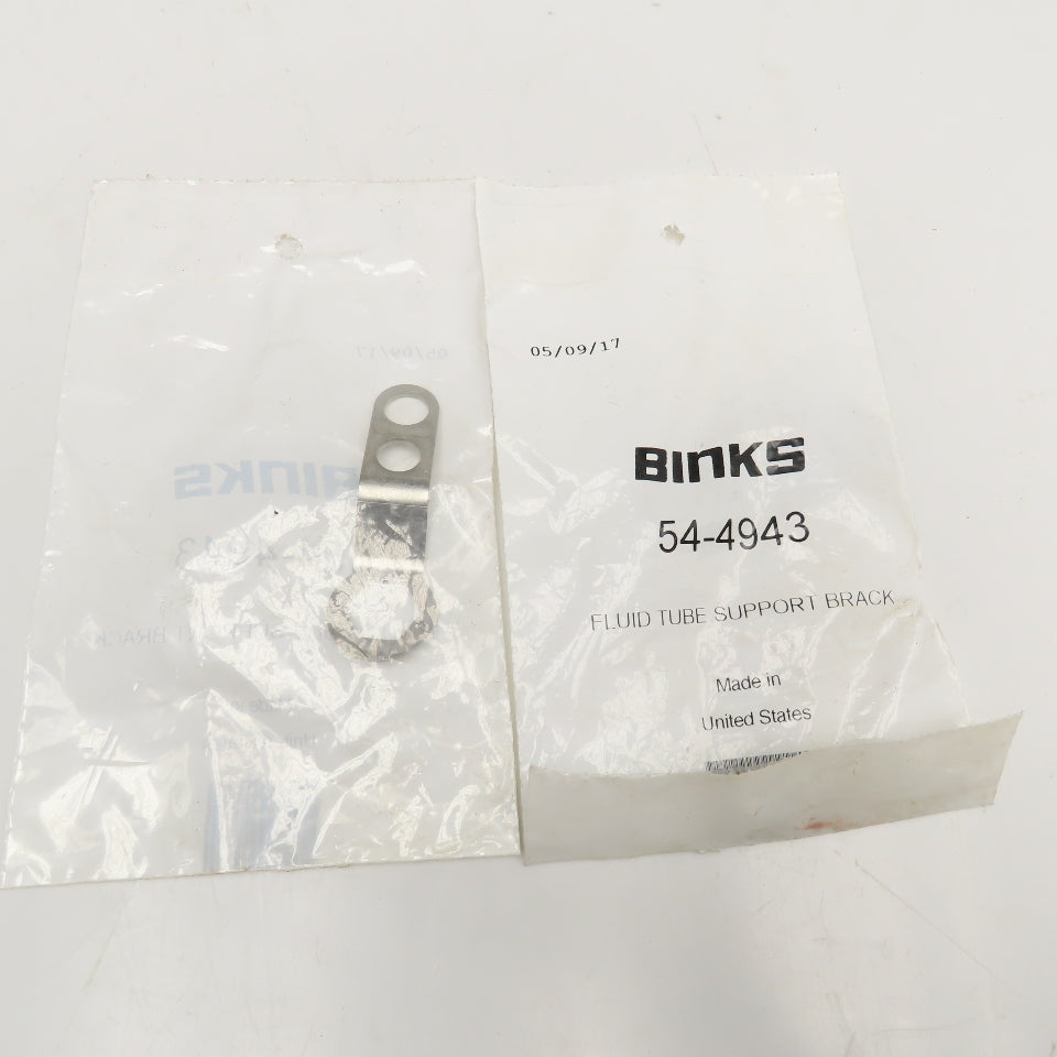 Binks 54-4943 Fluid Tube Support Bracket Lot Of 2