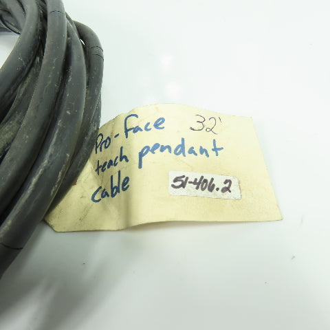Pro-Face Teach Pendant Cordset Cable 32' Length