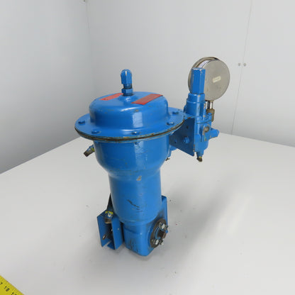 Jamesbury 1/2" Pneumatic Valve Actuator 0-160PSI Gage