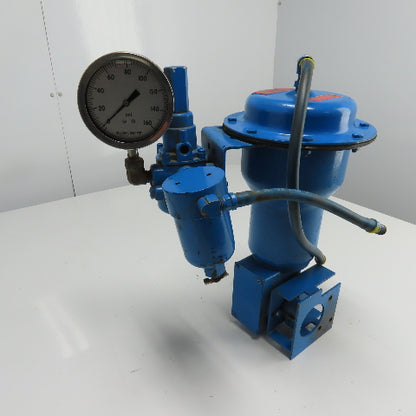 Jamesbury 1/2" Pneumatic Valve Actuator 0-160PSI Gage