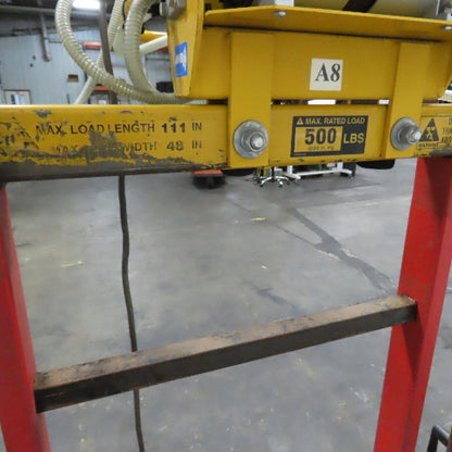 Anver E50M2-126SGMR 500LB Two Pad Side Suction Gripper Vacuum Lifter 115V