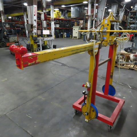 Anver E50M2-126SGMR 500LB Two Pad Side Suction Gripper Vacuum Lifter 115V