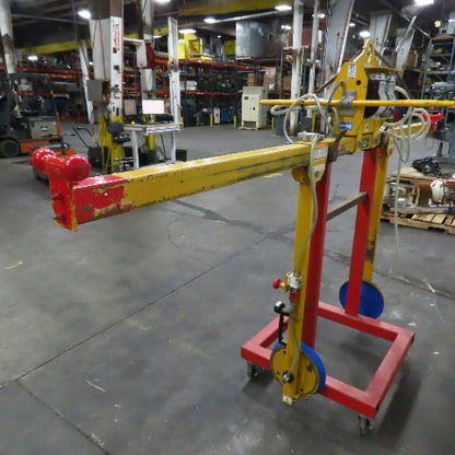 Anver E50M2-126SGMR 500LB Two Pad Side Suction Gripper Vacuum Lifter 115V