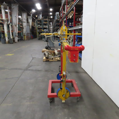 Anver E50M2-126SGMR 500LB Two Pad Side Suction Gripper Vacuum Lifter 115V