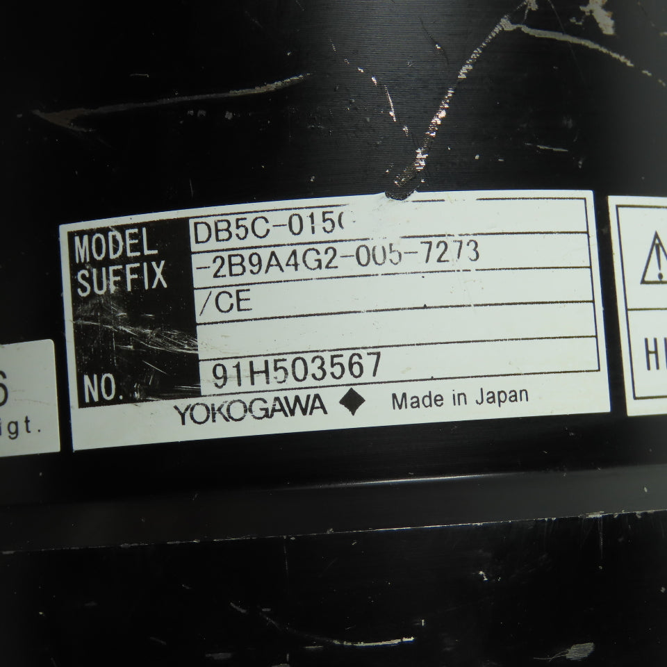 Yokogawa DB5C-015G-2B9A4G2-005-7273 DC Servo Actuator Motor