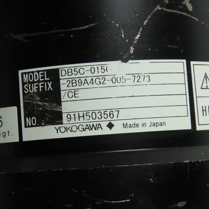 Yokogawa DB5C-015G-2B9A4G2-005-7273 DC Servo Actuator Motor