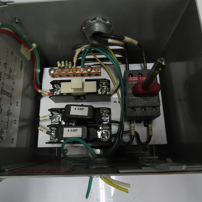 Daykin MDGTB-13 Disconnect Transformer Pri 480V Sec 120V 6.3A Total VA 750 1PH