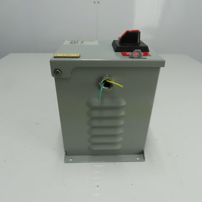 Daykin MDGTB-13 Disconnect Transformer Pri 480V Sec 120V 6.3A Total VA 750 1PH