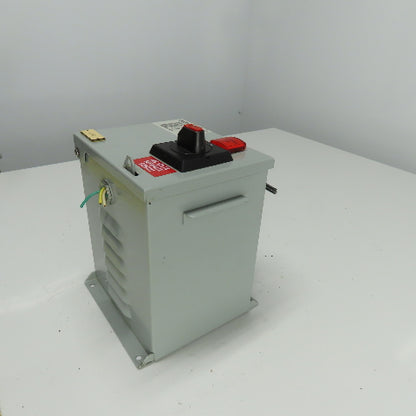 Daykin MDGTB-13 Disconnect Transformer Pri 480V Sec 120V 6.3A Total VA 750 1PH
