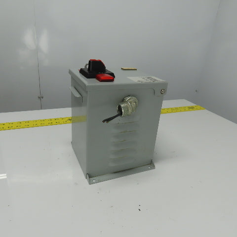Daykin MDGTB-13 Disconnect Transformer Pri 480V Sec 120V 6.3A Total VA 750 1PH