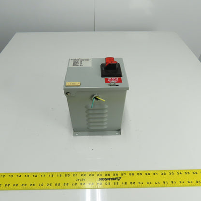 Daykin MDGTB-13 Disconnect Transformer Pri 480V Sec 120V 6.3A Total VA 750 1PH