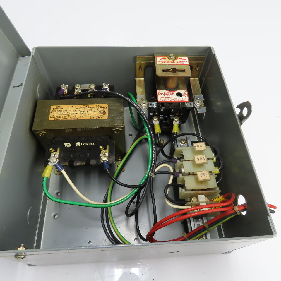 Square D SK5271R Disconnect Transformer Pri 230/460V Sec 115V 250VA 600VAC
