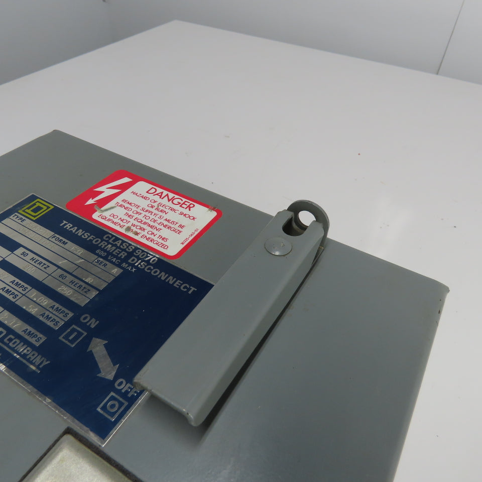 Square D SK5271R Disconnect Transformer Pri 230/460V Sec 115V 250VA 600VAC