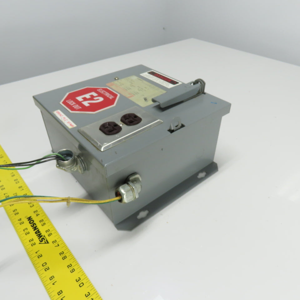 Square D SK5271S Class 9070 Disconnect Transformer Pri 230/460V Sec 115V 500VA