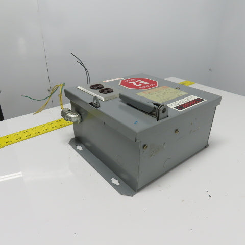 Square D SK5271S Class 9070 Disconnect Transformer Pri 230/460V Sec 115V 500VA