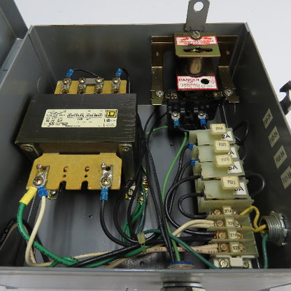 Square D SK5271S Class 9070 Disconnect Transformer Pri 230/460V Sec 115V 500VA