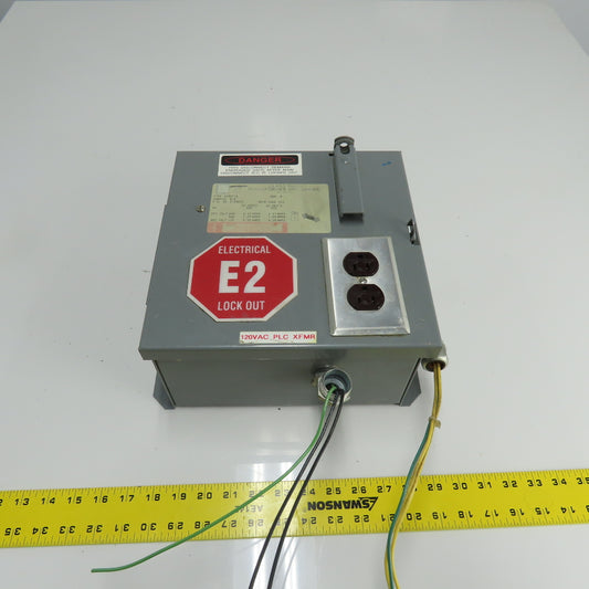 Square D SK5271S Class 9070 Disconnect Transformer Pri 230/460V Sec 115V 500VA