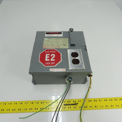 Square D SK5271S Class 9070 Disconnect Transformer Pri 230/460V Sec 115V 500VA