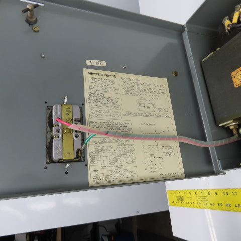 Square D SK5271V Class 9070 Disconnect Transformer Pri 230/460V Sec 115V 1500VA