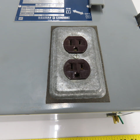 Square D SK5271V Class 9070 Disconnect Transformer Pri 230/460V Sec 115V 1500VA