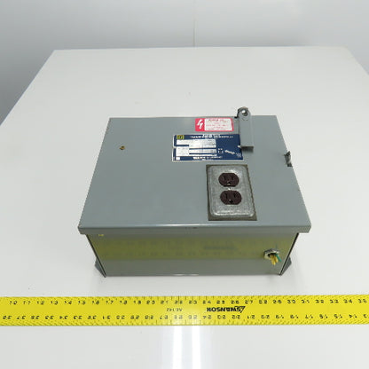 Square D SK5271V Class 9070 Disconnect Transformer Pri 230/460V Sec 115V 1500VA