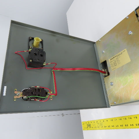 Daykin APFS-01 Enclosed Disconnect Transformer Pri 460V Sec 115V 2000VA